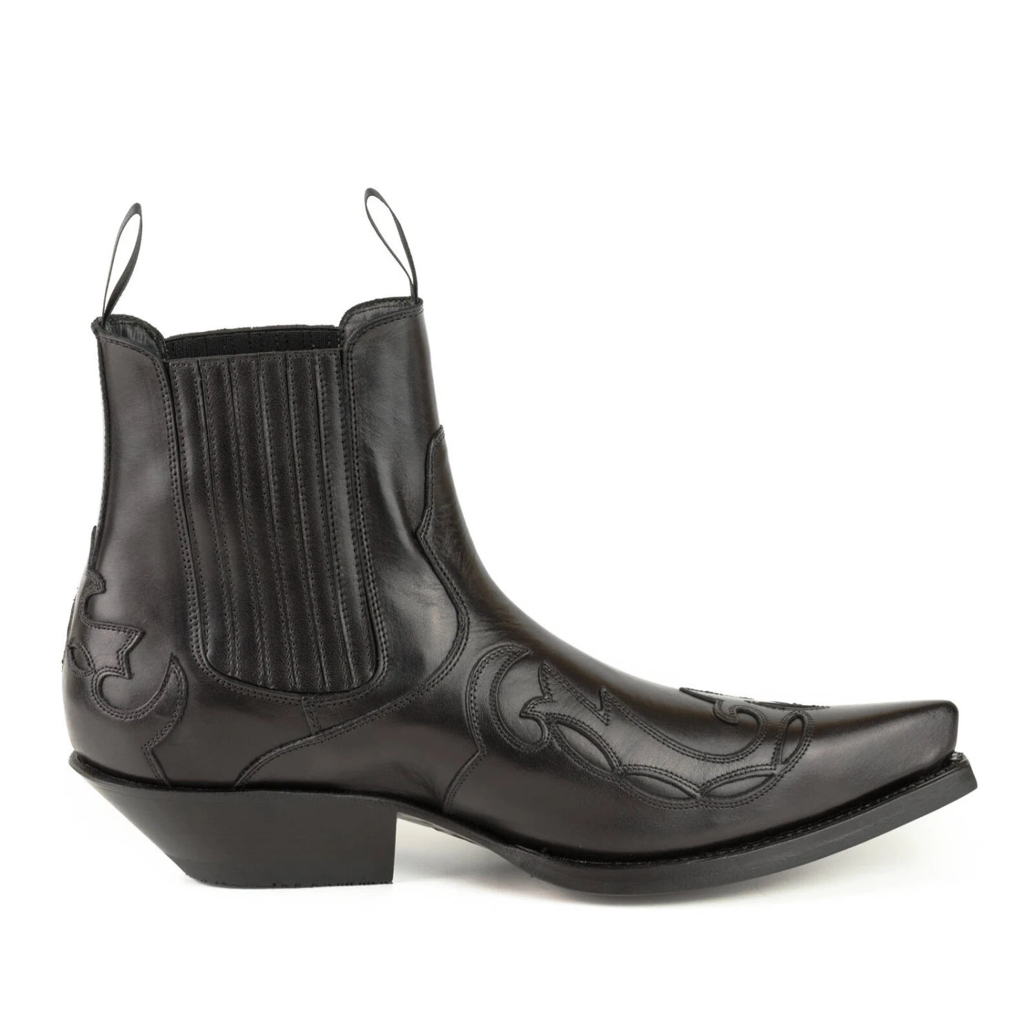 Boots Cuir Mayura Noir " 1931 " 4 Boots Cuir Mayura Noir " 1931 " – Image 4
