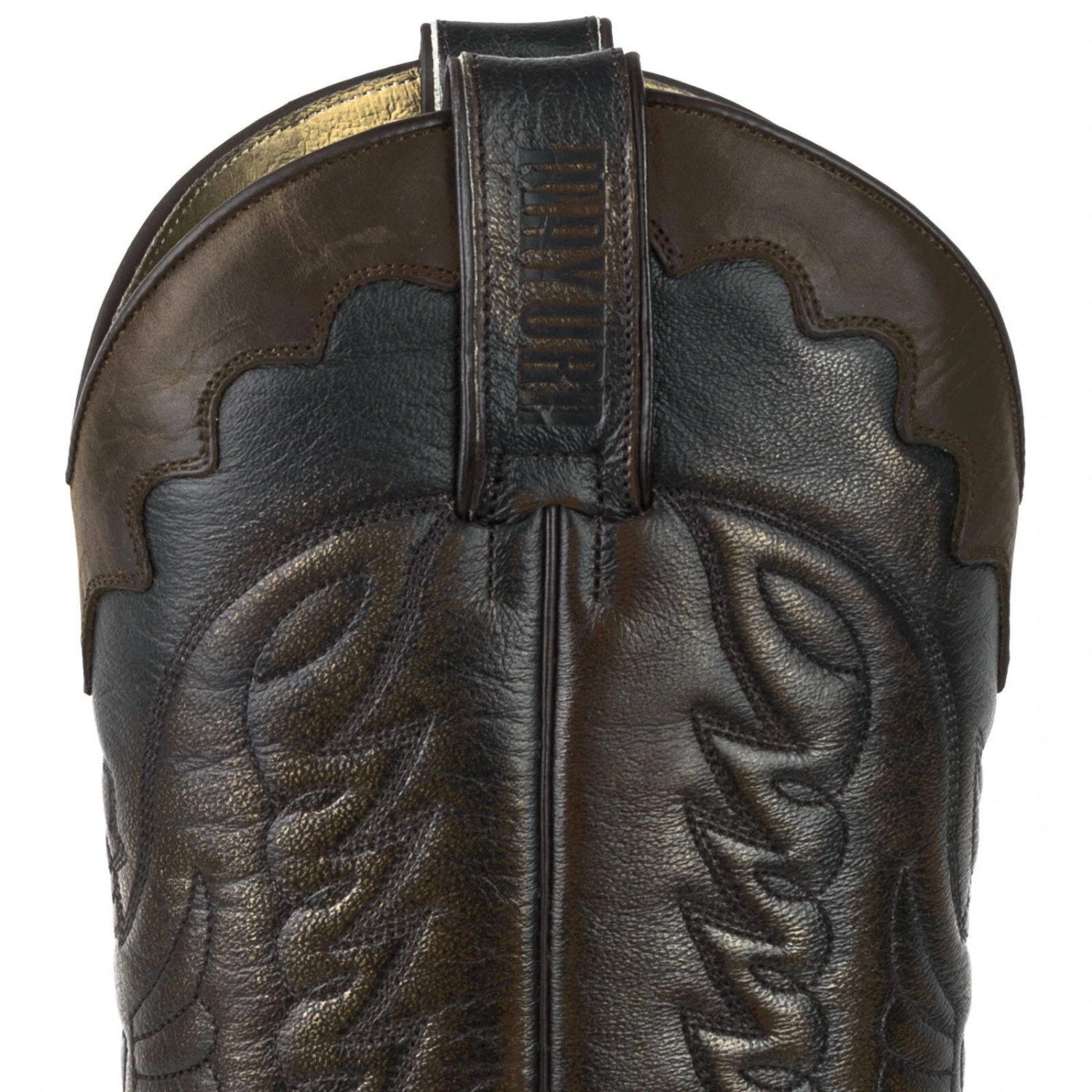 Santiags Cuir Milanelo Verin/c.o Pony MAYURA "122" – Image 5