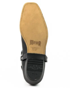 Boots Cuir Vachette Noir Mayura/Sancho "238" -Maroquinerie bottines cuir biker mayura pull grass negro ref 238 1 035231900 0946 28032018