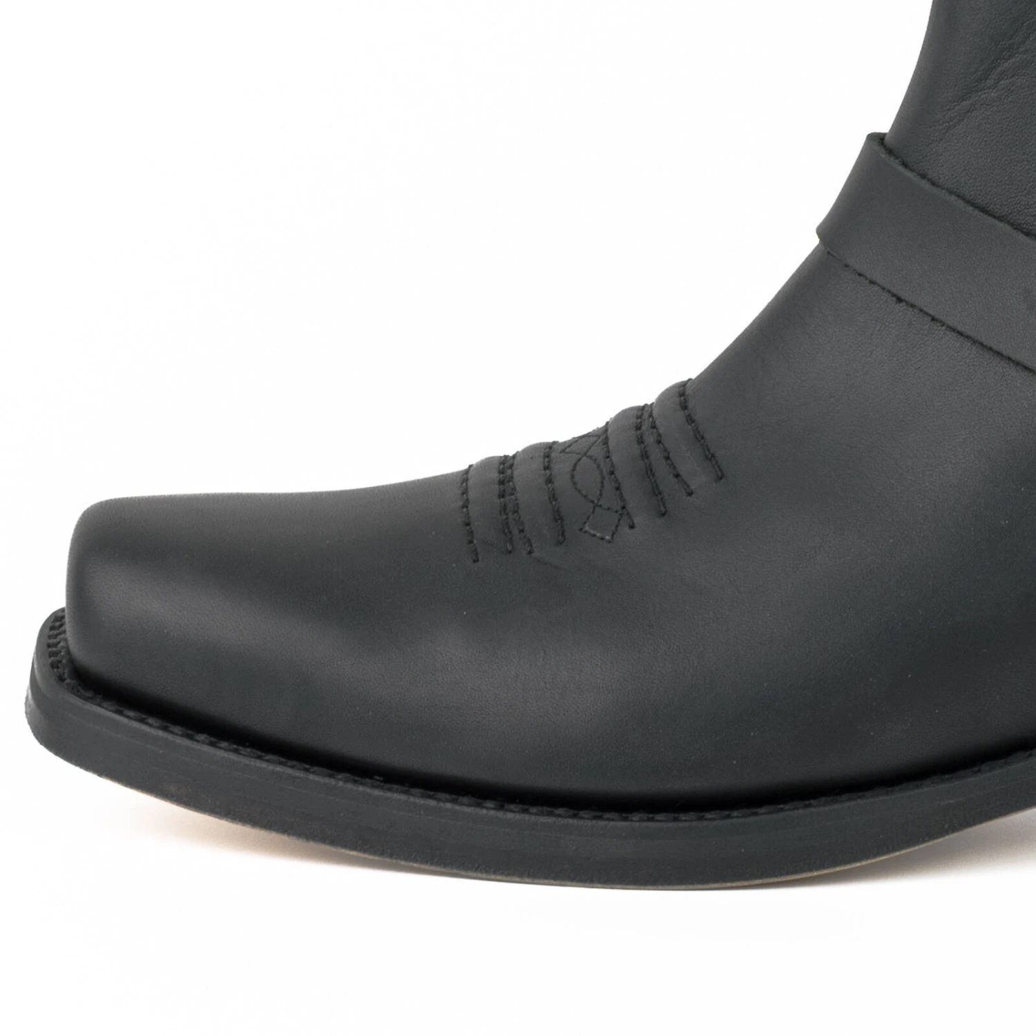 Boots Cuir Vachette Noir Mayura/Sancho "238" – Image 6