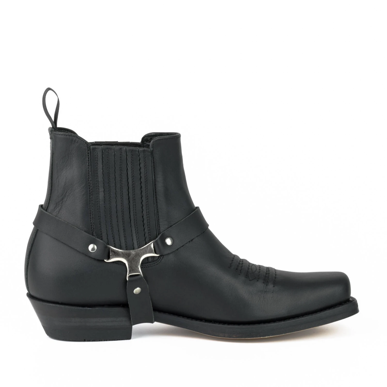 Boots Cuir Vachette Noir Mayura/Sancho "238"