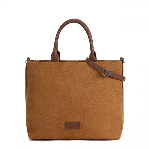 Fuchsia - Sac Cabas Akter Cognac 1 Fuchsia - Sac Cabas Akter Cognac