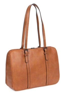 Hexagona Sac Porté épaule 2 Anses Synthétique Terre " 319485 "