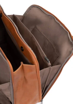 Hexagona Sac Porté épaule 2 Anses Synthétique Terre " 319485 " -Maroquinerie cartable femme 319485 18 012682500 1601 17022022