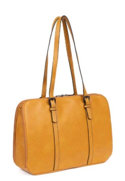 Hexagona Sac Porté épaule 2 Anses Synthétique Moutarde " 319485 "