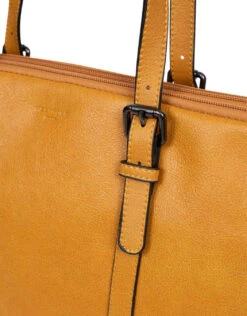 Hexagona Sac Porté épaule 2 Anses Synthétique Moutarde " 319485 " -Maroquinerie cartable femme 319485 28 026209200 1601 17022022