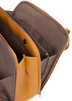 Hexagona Sac Porté épaule 2 Anses Synthétique Moutarde " 319485 " -Maroquinerie cartable femme 319485 30 011783600 1601 17022022