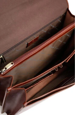 Hexagona Serviette 3 Soufflets Cuir Vachette Marron " 119074 " 7 Hexagona Serviette 3 Soufflets Cuir Vachette Marron " 119074 " -Maroquinerie cartablea4encuirdevachette1190745 041819700 1126 12072021