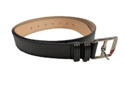 Ceinture Cuir Femme Vachette Noir " 3328 " -Maroquinerie ceinture3328noir 074528400 1550 02112023