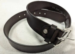 Ceinture Cuir Homme Vachette Marron " 4511 "