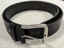 Ceinture Cuir Homme Vachette Noir " 4511 "