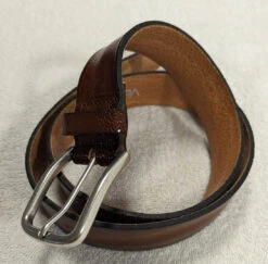 Ceinture Cuir Femme Cognac " 4568 "