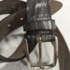 Ceinture Cuir Femme Grise " 4568 "