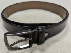 Ceinture Cuir Homme Vachette Noir " 4575 " -Maroquinerie ceinture45751 055181400 1536 03112023