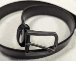 Ceinture Cuir Homme Vachette Noir " 4576 " -Maroquinerie ceinture45761 082588500 1536 03112023