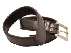 Ceinture Cuir Vachette Noir "8563"