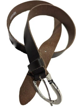 Ceinture Cuir Femme Marron Fonce " 5620 "