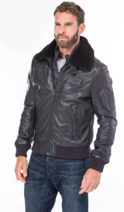 Blouson Navy Patrouille De France "RAFAL YCON" -Maroquinerie cg20homme120navy0391 009309100 1537 21092020