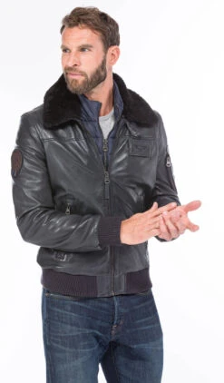Blouson Navy Patrouille De France "RAFAL YCON" -Maroquinerie cg20homme120navy0393 069218200 1537 21092020