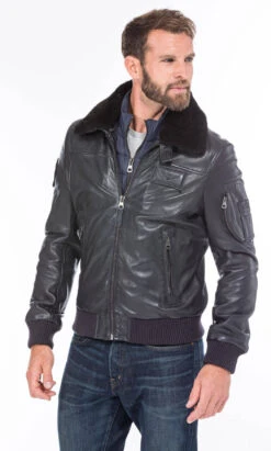 Blouson Navy Patrouille De France "RAFAL YCON" -Maroquinerie cg20homme120navy0394 016726200 1537 21092020