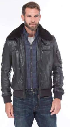 Blouson Navy Patrouille De France "RAFAL YCON" -Maroquinerie cg20homme120navy0397 020765200 1537 21092020