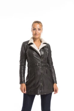 GIPSY Trois Quart Cuir Femme Noir " TAMALA " 36 GIPSY Trois Quart Cuir Femme Noir " TAMALA " -Maroquinerie cg23femme14574noir22916 085506900 1558 29092022