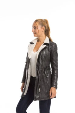 GIPSY Trois Quart Cuir Femme Noir " TAMALA " 22 GIPSY Trois Quart Cuir Femme Noir " TAMALA " -Maroquinerie cg23femme14574noir22928 046259900 1558 29092022