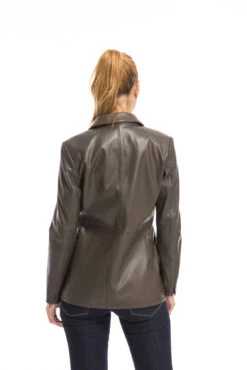 Oakwood Blazer Cuir Femme Marron " 63964 " 33 Oakwood Blazer Cuir Femme Marron " 63964 " -Maroquinerie cg23femme63964marron22858 076695000 1629 29092022