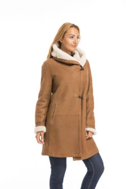 Trois Quart Mouton Femme Cognac "96990" -Maroquinerie cg23femme96990cognac22508 090545000 1700 29092022