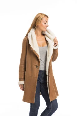 Trois Quart Mouton Femme Cognac "96990" -Maroquinerie cg23femme96990cognac22517 032628100 1700 29092022