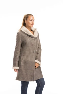 Trois Quart Mouton Femme Crack Brown "96990" -Maroquinerie cg23femme96990crackbrown22450 037232300 1702 29092022