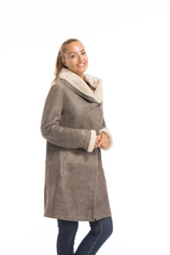 Trois Quart Mouton Femme Crack Brown "96990" -Maroquinerie cg23femme96990crackbrown22451 023059700 1702 29092022