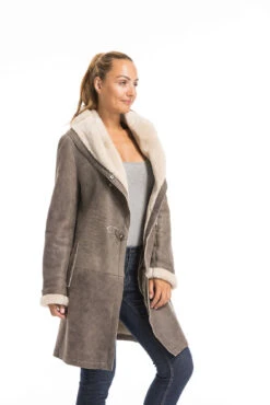 Trois Quart Mouton Femme Crack Brown "96990" -Maroquinerie cg23femme96990crackbrown22458 062235100 1702 29092022