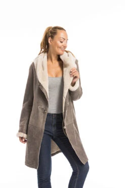 Trois Quart Mouton Femme Crack Brown "96990" -Maroquinerie cg23femme96990crackbrown22459 007381000 1701 29092022