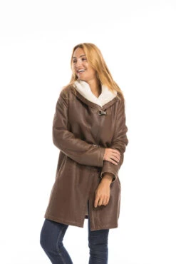 Trois Quart Mouton Femme Whisky "96990" -Maroquinerie cg23femme96990whisky22564 024122500 1704 29092022