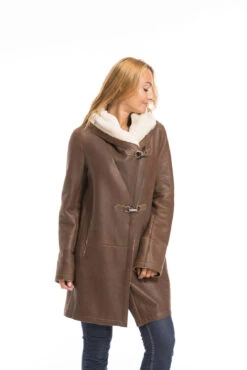 Trois Quart Mouton Femme Whisky "96990" -Maroquinerie cg23femme96990whisky22573 023158600 1704 29092022