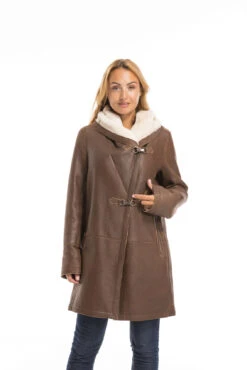 Trois Quart Mouton Femme Whisky "96990" -Maroquinerie cg23femme96990whisky22574 033568500 1704 29092022