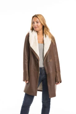 Trois Quart Mouton Femme Whisky "96990" -Maroquinerie cg23femme96990whisky22577 1 091804300 1704 29092022