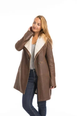 Trois Quart Mouton Femme Whisky "96990" -Maroquinerie cg23femme96990whisky22580 033139200 1704 29092022