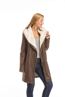 Trois Quart Mouton Femme Whisky "96990" -Maroquinerie cg23femme96990whisky22585 012955900 1704 29092022