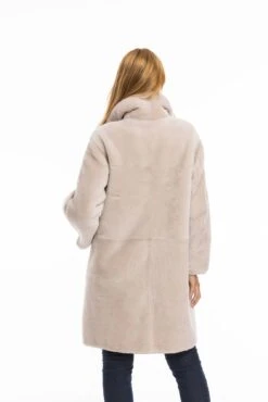 Manteau Mouton Femme Beige " GRETA " -Maroquinerie cg23femmegretabeige22473 044382200 1552 03102022