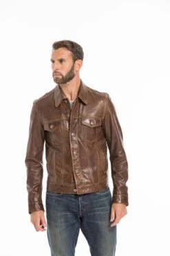 Blouson Cuir Homme Bison " 101846 " 16 Blouson Cuir Homme Bison " 101846 " -Maroquinerie cg23homme101846bison24995 067864000 1123 26092022