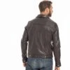 Blouson Cuir Homme Marron " 101846 "