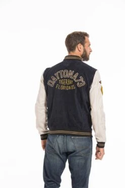 Blouson Cuir Homme Daytona Teddy " 102325 "