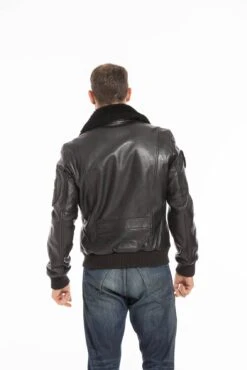 Blouson Noir Patrouille De France "RAFAL YCON"