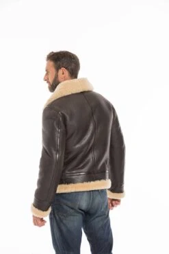 Bombardier Mouton Redskins Homme Marron " REAGAN " -Maroquinerie cg23homme140marron25544 077413100 1024 23092022