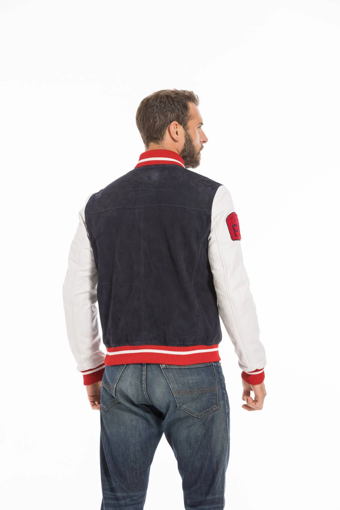 Blouson Cuir Homme Teddy Redskins " CLAN MUSTER " 9 Blouson Cuir Homme Teddy Redskins " CLAN MUSTER " – Image 9