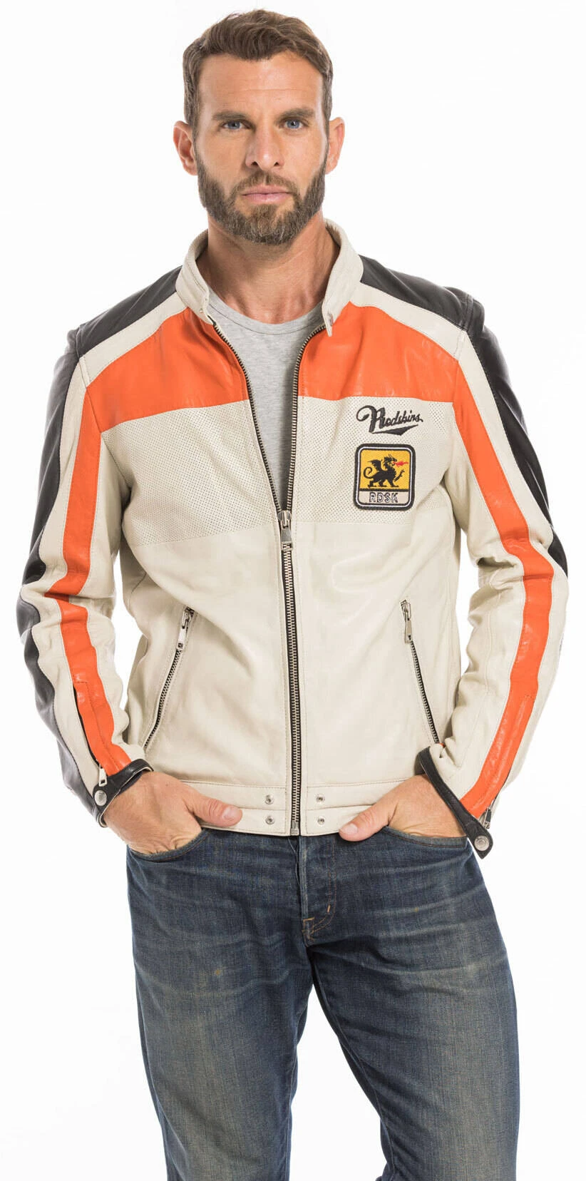Blouson Cuir Homme Redskins " NOTY TRIPWAY " 15 Blouson Cuir Homme Redskins " NOTY TRIPWAY " – Image 15