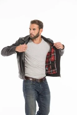 Blouson Cuir Homme Noir Redskins " SPEDSTER STONER " 18 Blouson Cuir Homme Noir Redskins " SPEDSTER STONER " -Maroquinerie cg23hommespeedsternoir24470 032649300 1049 27092022