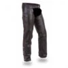 Chaps Motard Cuir Vachette Noir " CHAPS "
